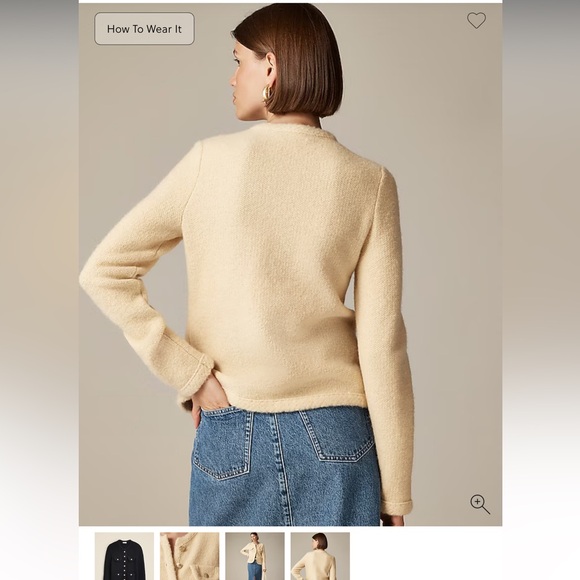 Textured sweater lady jacket size XL NWT - Picture 6 of 6